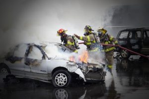 North Liberty Fire Department - Car Fire